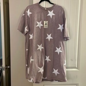 Boutique T-shirt dress NWT